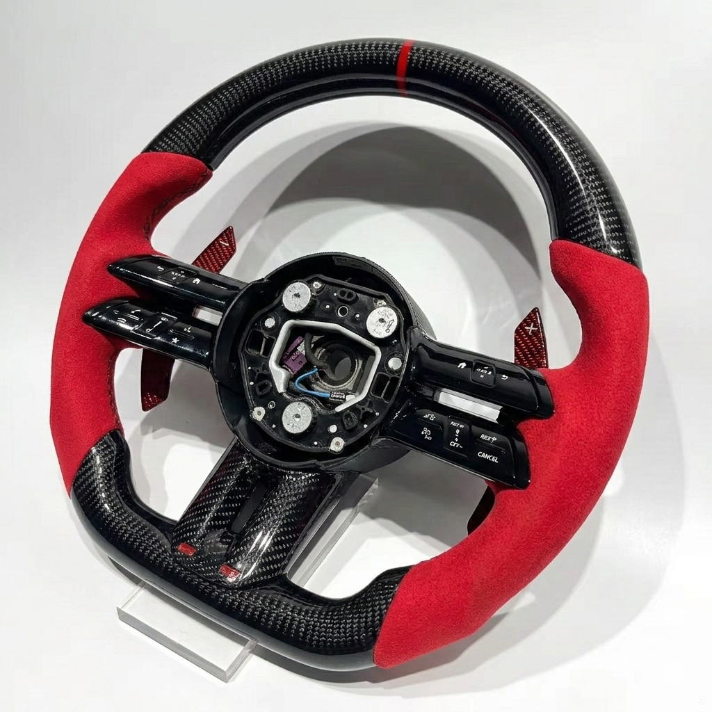(2024+) Mercedes-Benz - Carbon Fiber With Alcantara Steering Wheel