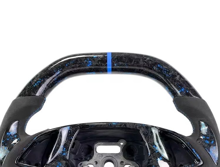 Chevrolet Corvette C7 - Forged Carbon Fiber With Leather Steering Wheel - American Steering