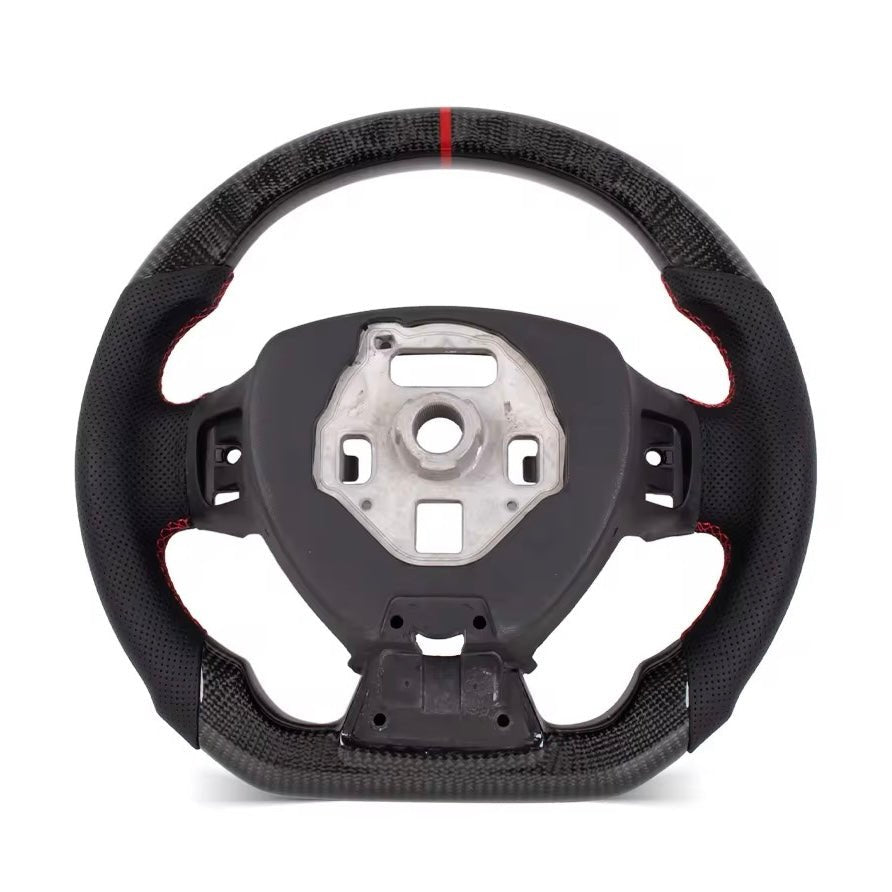 Chevrolet Corvette C7 - Carbon Fiber Steering Wheel With Leather - American Steering