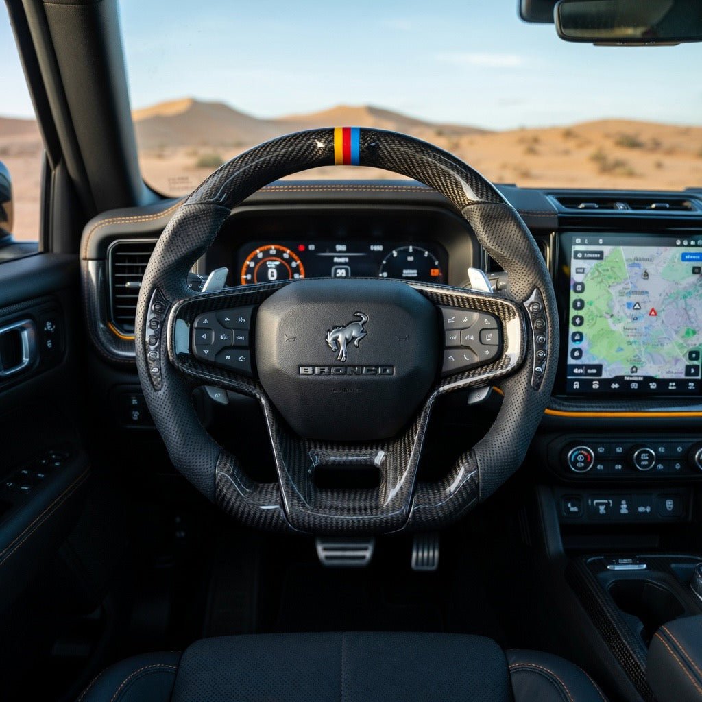 Ford Bronco - Carbon Fiber Steering Wheel