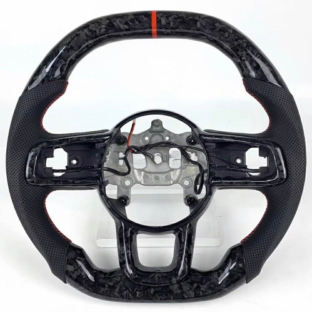 2018+ Jeep Wrangler/Gladiator - Forged Carbon Fiber Steering Wheel - American Steering