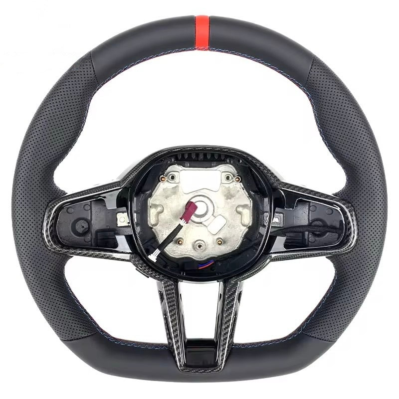 BMW - Custom Perforated Leather Steering Wheel