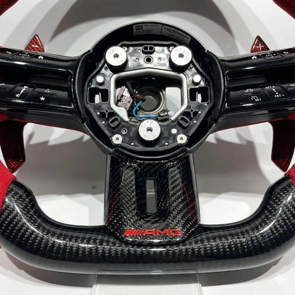(2024+) Mercedes-Benz - Carbon Fiber With Alcantara Steering Wheel
